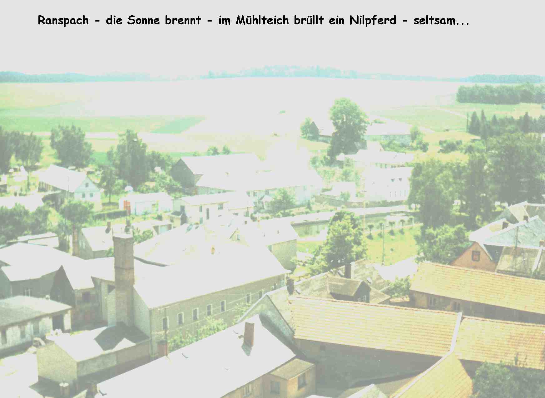 Der Goldene Hirsch und die Dorfmitte